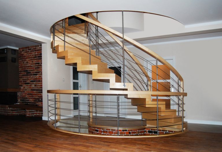 Doskonałe i nowoczesne schody drewniane